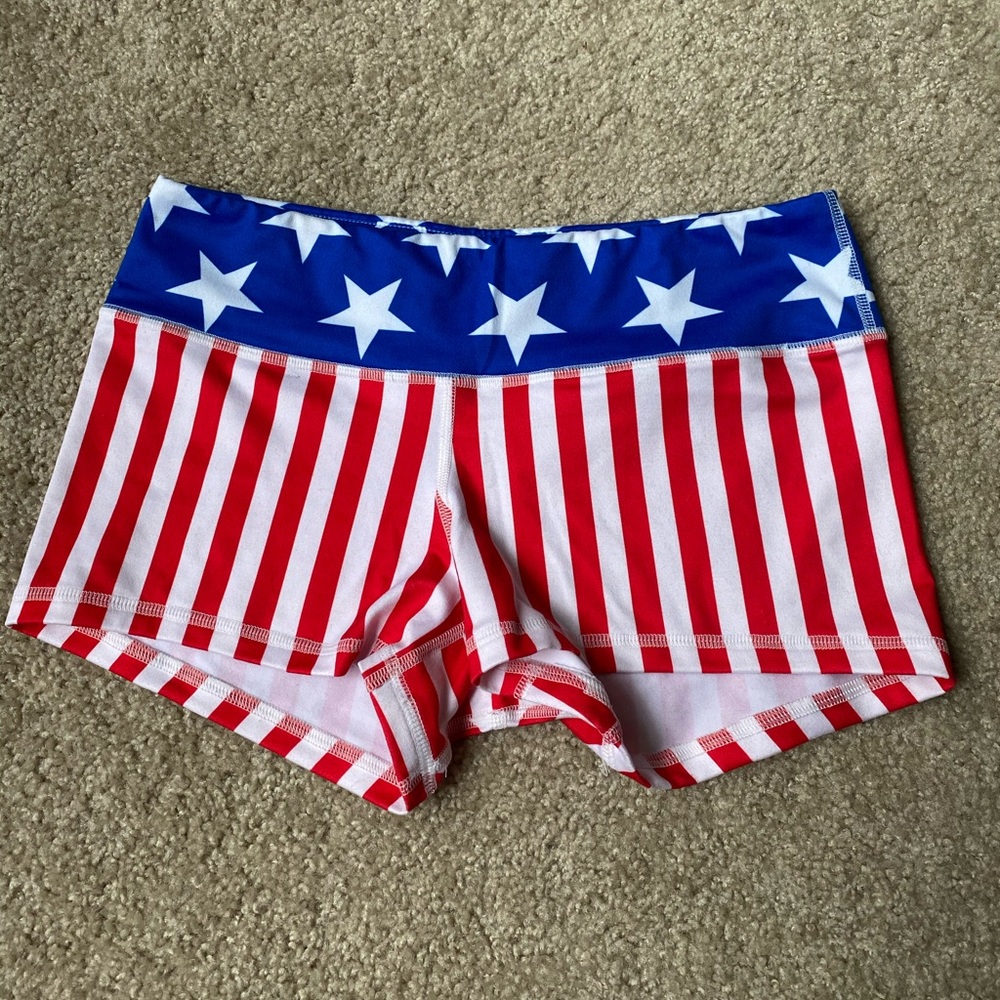 American flag Fleo shorts